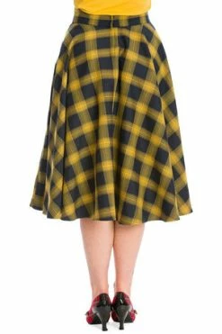 Banned Sweet Check Swing Skirt -Burleska shop Sweet Check Swing Skirt Banned 10 300x