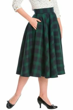 Banned Sweet Check Swing Skirt -Burleska shop Sweet Check Swing Skirt Banned 5 300x
