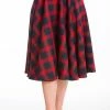 Banned Sweet Check Swing Skirt