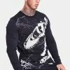 Jawbreaker Unisex Dino Bones Long Sleeve Sweatshirt -Burleska shop Unisex Dino Bones Long Sleeve Sweatshirt Jawbreaker 300x