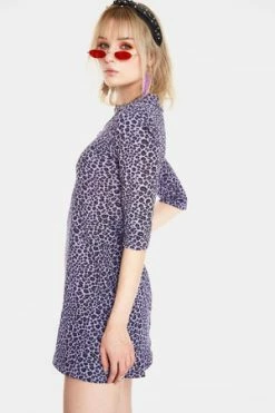 Jawbreaker Animal Nature Leopard Mini Dress -Burleska shop animal nature leopard mini dress jawbreaker 3 300x