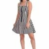 Banned Anti - Summer Stripe Dress -Burleska shop anti summer stripe dress banned 300x