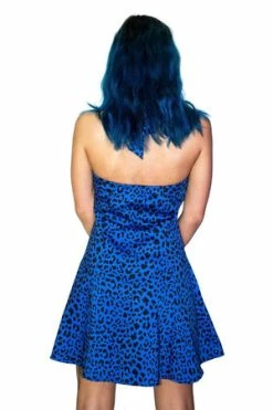 Dr Faust Aqua Leopard Blue Mini Dress - Jessica 6 Dr Faust Aqua Leopard Blue Mini Dress - Jessica -Burleska shop aqua leopard blue mini dress jessica dr faust 2 300x