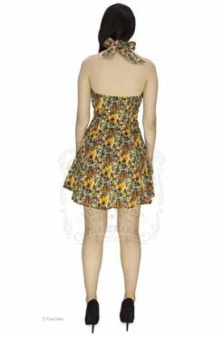 Dr Faust Aztec Ancient Civilisation Mini Dress - Daphne 10 Dr Faust Aztec Ancient Civilisation Mini Dress - Daphne -Burleska shop aztec ancient civilisation mini dress daphne dr faust 4 300x