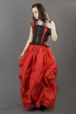Burleska Ballgown Victorian Maxi Skirt In Taffeta 14 Burleska Ballgown Victorian Maxi Skirt In Taffeta -Burleska shop ballgown victorian maxi skirt in taffeta burleska 6 300x
