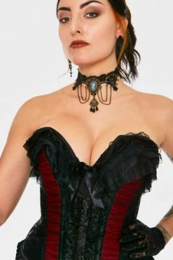 Jawbreaker Bedoom Stories - Ladies Corset -Burleska shop bedoom stories ladies cra 1031 04.851 300x