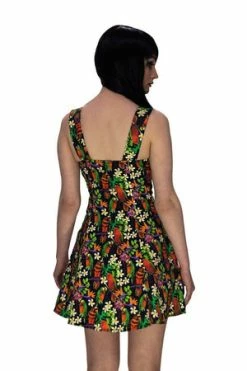 Dr Faust Birds Of Paradise Mini Dress - Avery 9 Dr Faust Birds Of Paradise Mini Dress - Avery -Burleska shop birds of paradise mini dress avery dr faust 3 300x