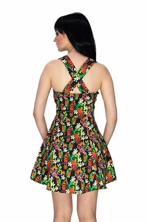 Dr Faust Birds Of Paradise Mini Dress - Avery 6 Dr Faust Birds Of Paradise Mini Dress - Avery - Image 4