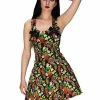 Dr Faust Birds Of Paradise Mini Dress - Avery