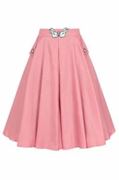 Banned Bunny Hop Knit Flare Skirt -Burleska shop bunny hop knit flare skirt banned 8 300x