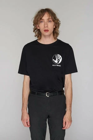 Long Clothing By Any Means Black T-Shirt - Unisex 6 Long Clothing By Any Means Black T-Shirt - Unisex - Image 4