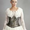 Burleska C-Lock Underbust Steampunk Corset In King Brocade -Burleska shop c lock underbust steampunk corset in king brocade burleska 300x