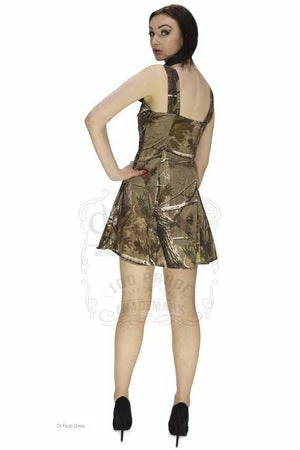 Dr Faust Camouflage Mini Dress - Leah 4 Dr Faust Camouflage Mini Dress - Leah - Image 2