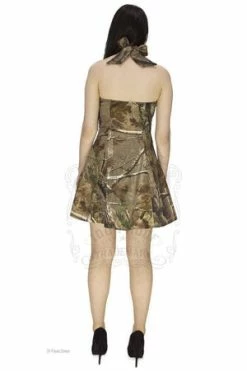 Dr Faust Camouflage Mini Dress - Leah 10 Dr Faust Camouflage Mini Dress - Leah -Burleska shop camouflage mini dress leah dr faust 4 300x