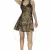 Dr Faust Camouflage Mini Dress - Leah