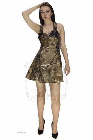 Dr Faust Camouflage Mini Dress - Leah 3 Dr Faust Camouflage Mini Dress - Leah