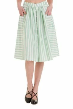 Banned Candy Stripe Skirt