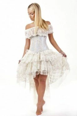 Burleska Candy Underbust Burlesque Corset In King Brocade -Burleska shop candy underbust burlesque corset in king brocade burleska 3 300x