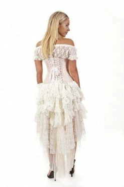 Burleska Candy Underbust Burlesque Corset In King Brocade -Burleska shop candy underbust burlesque corset in king brocade burleska 6 300x