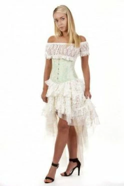 Burleska Candy Underbust Burlesque Corset In King Brocade