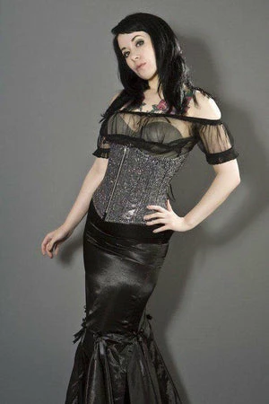 Burleska Candy Underbust Burlesque Corset With Front Zip In Bond 3 Burleska Candy Underbust Burlesque Corset With Front Zip In Bond