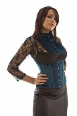 Burleska Candy Underbust Waist Training Corset In Velvet 14 Burleska Candy Underbust Waist Training Corset In Velvet -Burleska shop candy underbust waist training corset in velvet burleska 7 300x