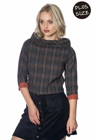 Banned Cecilia Check Top 7 Banned Cecilia Check Top - Image 5