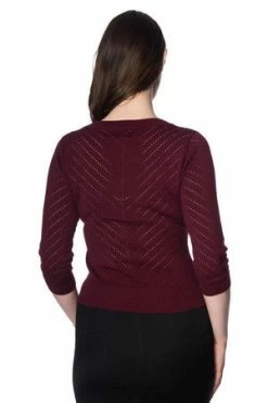 Banned Charlie Chevron Top -Burleska shop charlie chevron top banned 10 300x