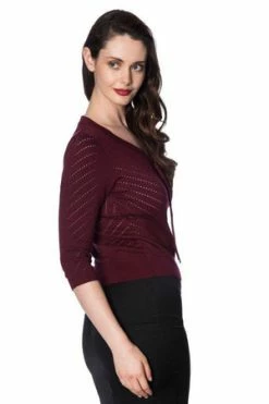 Banned Charlie Chevron Top -Burleska shop charlie chevron top banned 11 300x