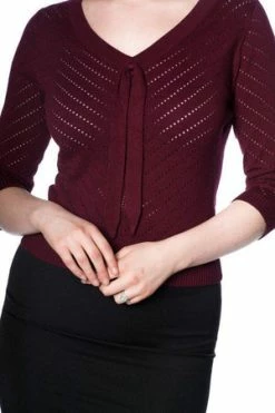 Banned Charlie Chevron Top -Burleska shop charlie chevron top banned 12 300x