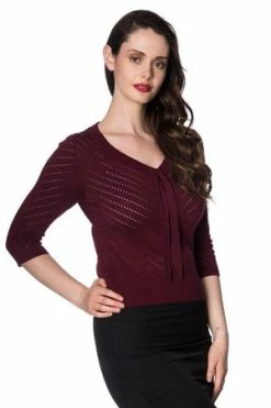 Banned Charlie Chevron Top -Burleska shop charlie chevron top banned 9 300x