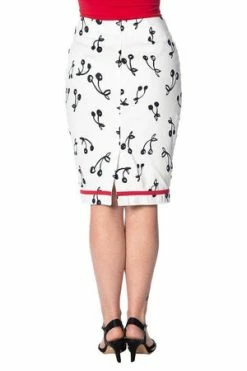 Banned Cherry Pop Pencil Skirt -Burleska shop cherry pop pencil skirt banned 2 300x