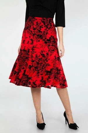 Voodoo Vixen Chloe Rose Skirt 7 Voodoo Vixen Chloe Rose Skirt - Image 5