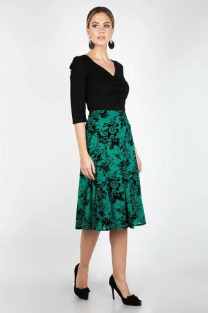 Voodoo Vixen Chloe Rose Skirt 8 Voodoo Vixen Chloe Rose Skirt - Image 6