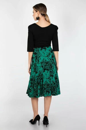 Voodoo Vixen Chloe Rose Skirt 9 Voodoo Vixen Chloe Rose Skirt - Image 7