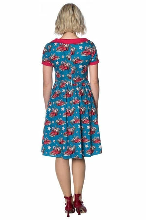 Banned Christmas Drive Thrucollar Dress 4 Banned Christmas Drive Thrucollar Dress - Image 2