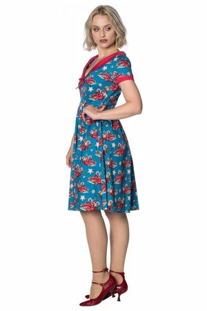 Banned Christmas Drive Thrucollar Dress 6 Banned Christmas Drive Thrucollar Dress - Image 4