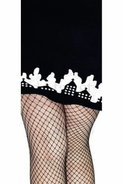 Dr Faust Church Burning Black Mini Dress - Shiloh -Burleska shop church burning black mini dress shiloh dr faust 3 300x