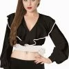 Banned Classy Dame Wrap Top -Burleska shop classy dame wrap top banned 300x