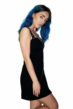 Dr Faust Club Double Strap Black Mini Dress - Kinley 6 Dr Faust Club Double Strap Black Mini Dress - Kinley - Image 4