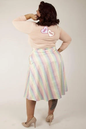 Voodoo Vixen Courtney Gingham Skirt With Pockets 10 Voodoo Vixen Courtney Gingham Skirt With Pockets - Image 8