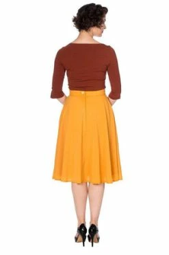 Banned Cute As A Button Skirt -Burleska shop cute as a button skirt banned 12 300x