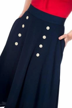 Banned Cute As A Button Skirt -Burleska shop cute as a button skirt banned 18 300x