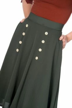 Banned Cute As A Button Skirt -Burleska shop cute as a button skirt banned 23 300x