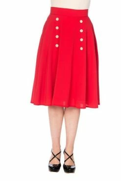 Banned Cute As A Button Skirt -Burleska shop cute as a button skirt banned 26 300x