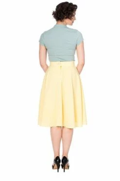 Banned Cute As A Button Skirt -Burleska shop cute as a button skirt banned 30 300x