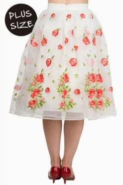 Banned Dark Moon Skirt Plus -Burleska shop dark moon skirt plus banned 2 300x