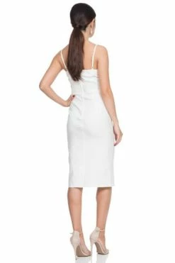 Voodoo Vixen Davina White Wiggle Dress -Burleska shop davina white wiggle dress voodoo vixen 2 300x