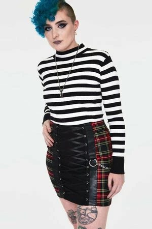 Jawbreaker Disgraced Tartan Tube Skirt 3 Jawbreaker Disgraced Tartan Tube Skirt