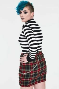 Jawbreaker Disgraced Tartan Tube Skirt 8 Jawbreaker Disgraced Tartan Tube Skirt -Burleska shop disgraced tartan tube skirt ska 3736 05.991 300x